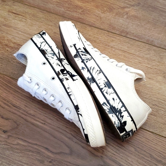 CONVERSE HIBRID FLORAL  70's OX.  Women Sz: 6.5 US - Picture 7 of 13